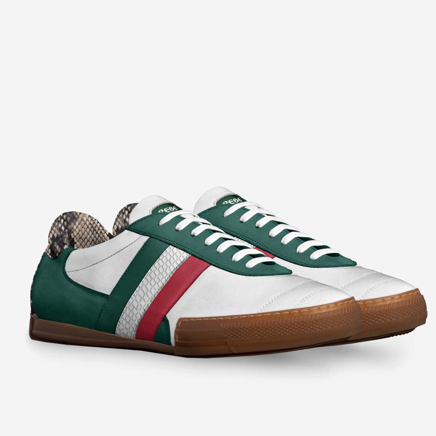 The Serpent custom made in Italy shoes by Rebel | Double view