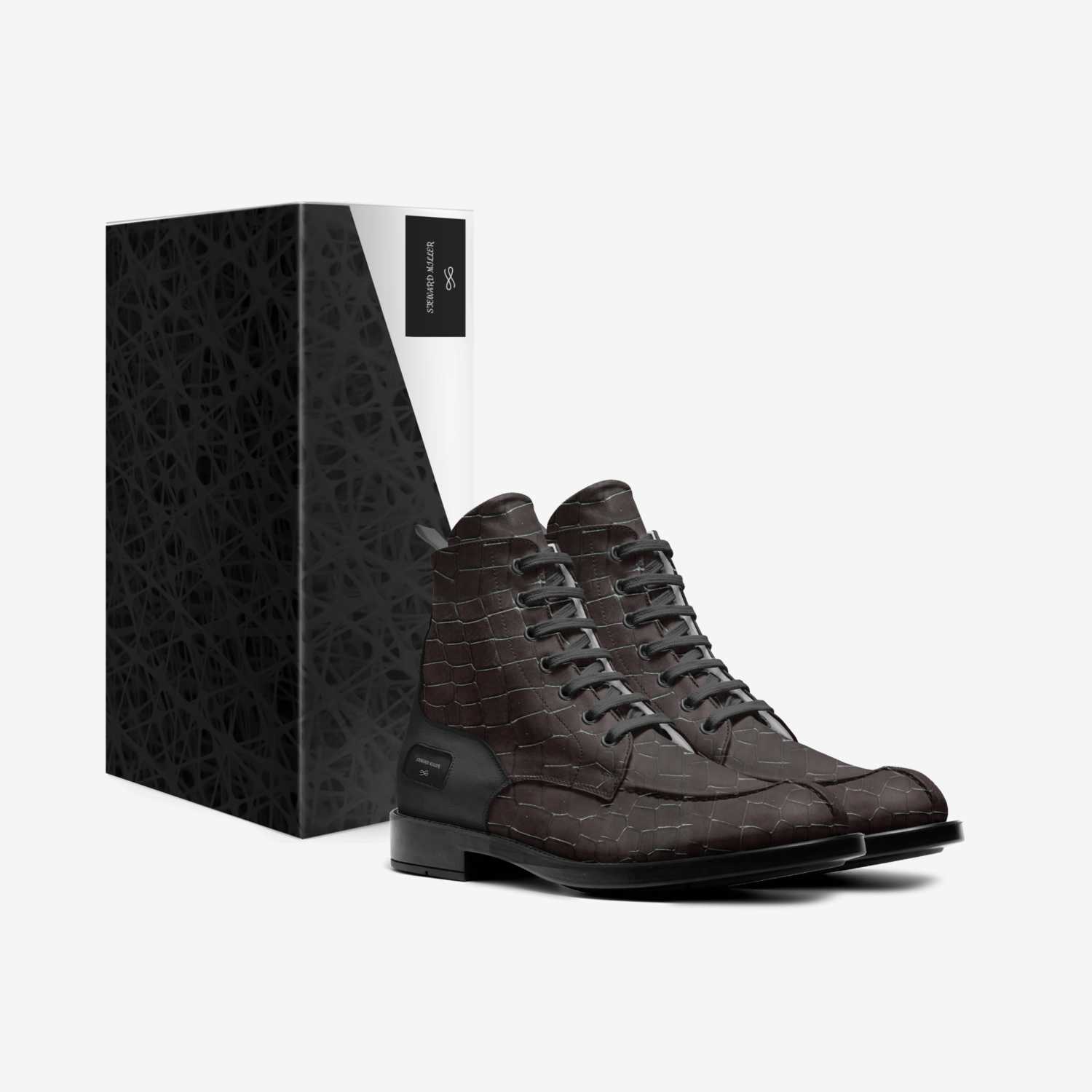 STEWARD MILLER custom made in Italy shoes by Asha Clay | Box view