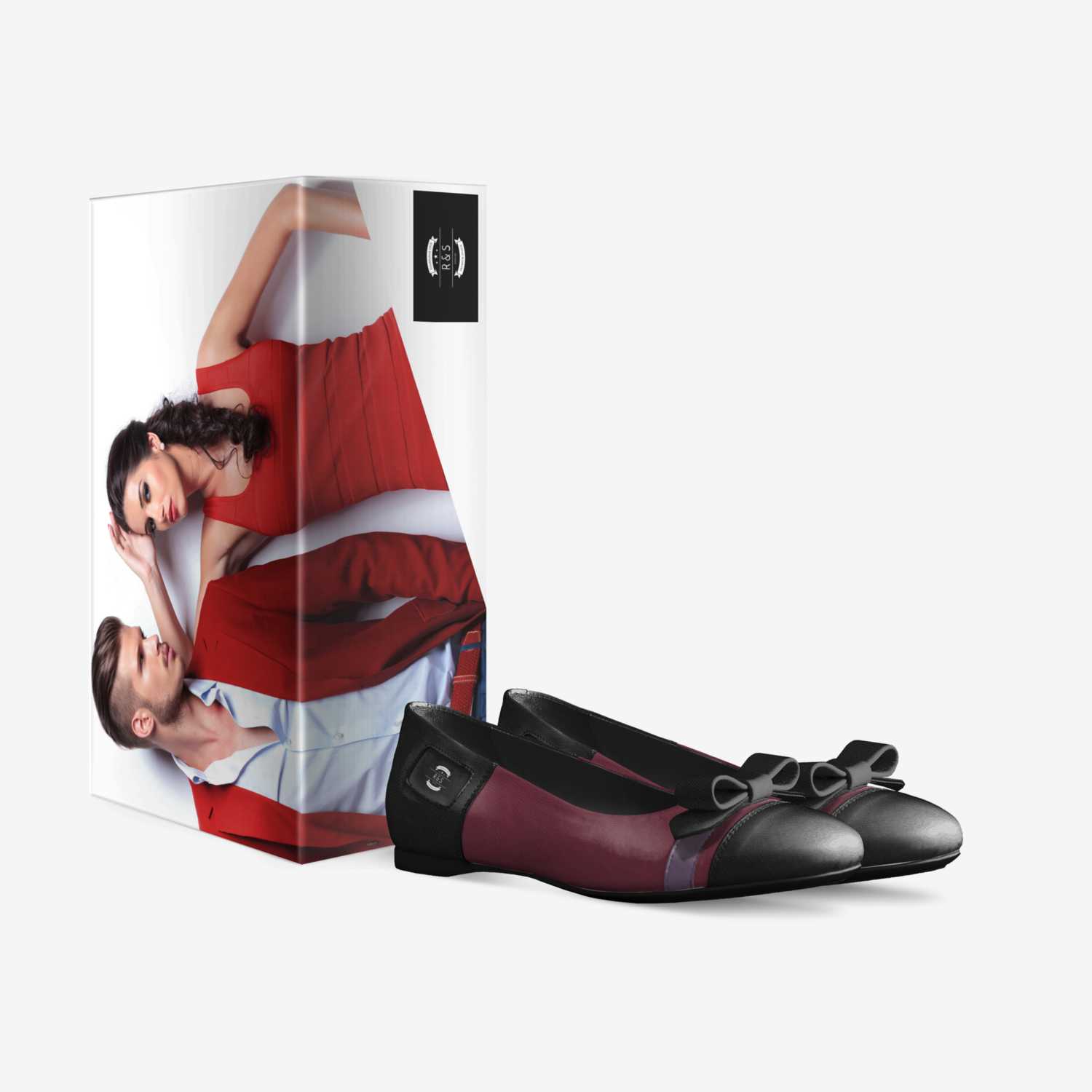 R & S custom made in Italy shoes by Rachel Kannan | Box view
