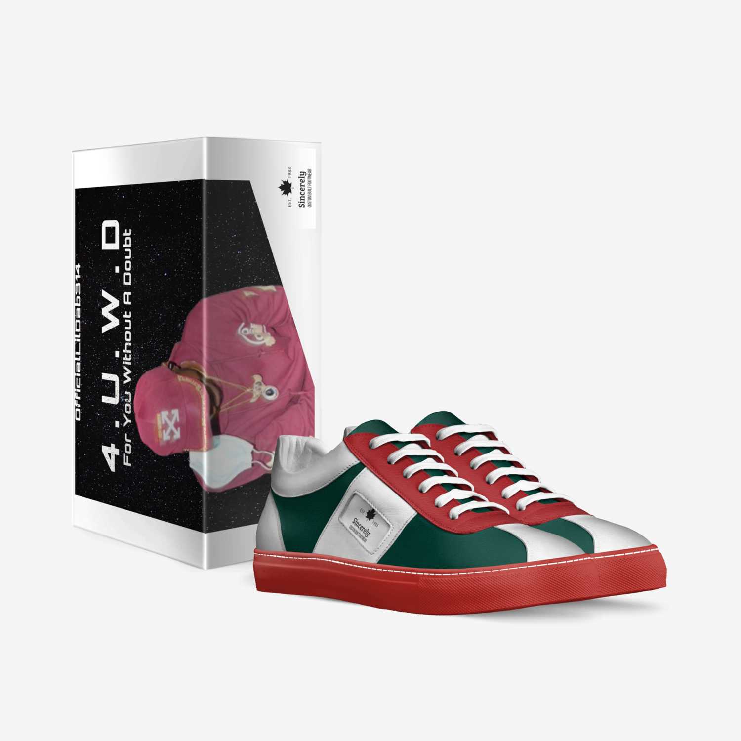Sincerely  custom made in Italy shoes by Davonte Jones | Box view