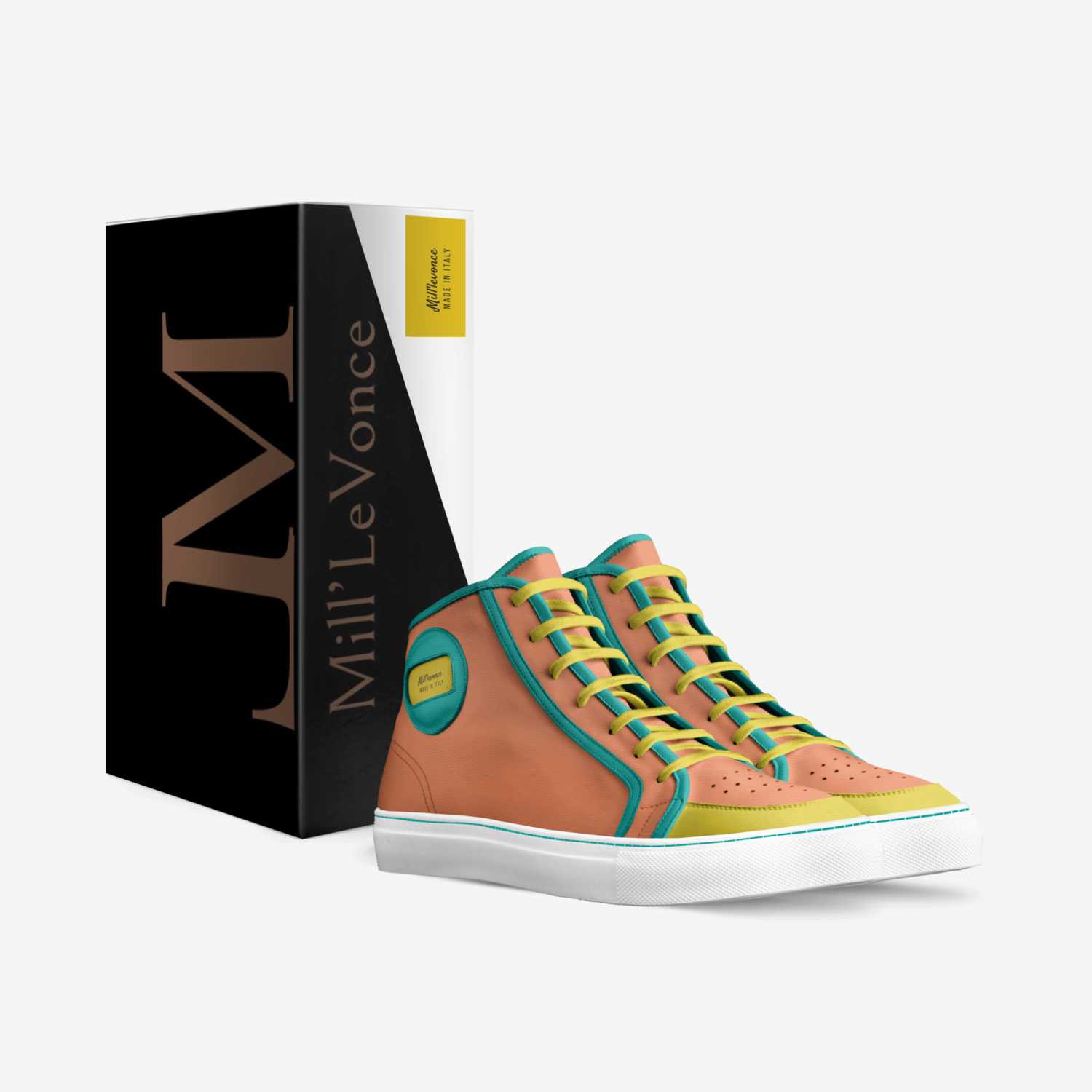 Mill'levonce  custom made in Italy shoes by Levonte Sanders | Box view