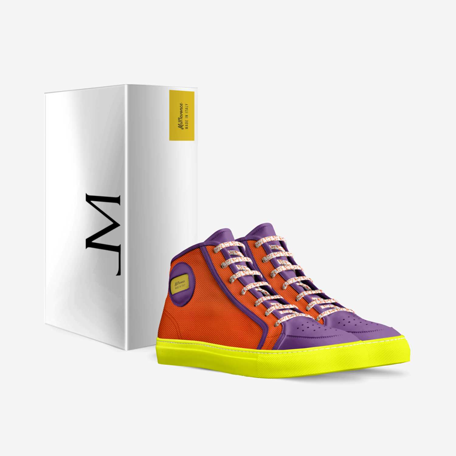 Mill'levonce custom made in Italy shoes by Levonte Sanders | Box view