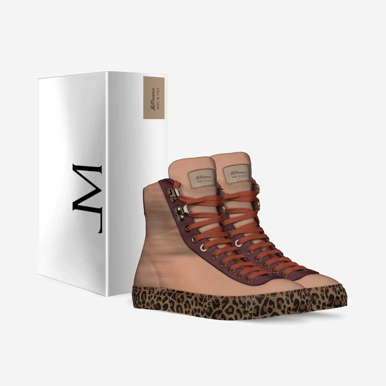 Mill'levonce  custom made in Italy shoes by Levonte Sanders | Box view