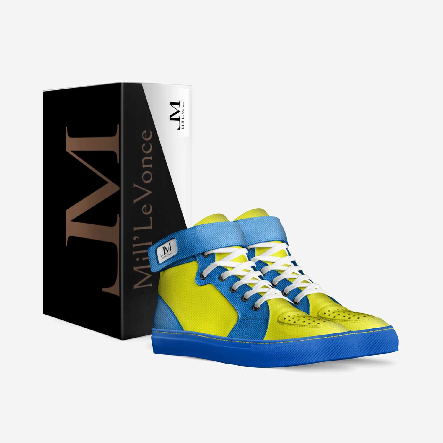 Mill'levonce custom made in Italy shoes by Levonte Sanders | Box view