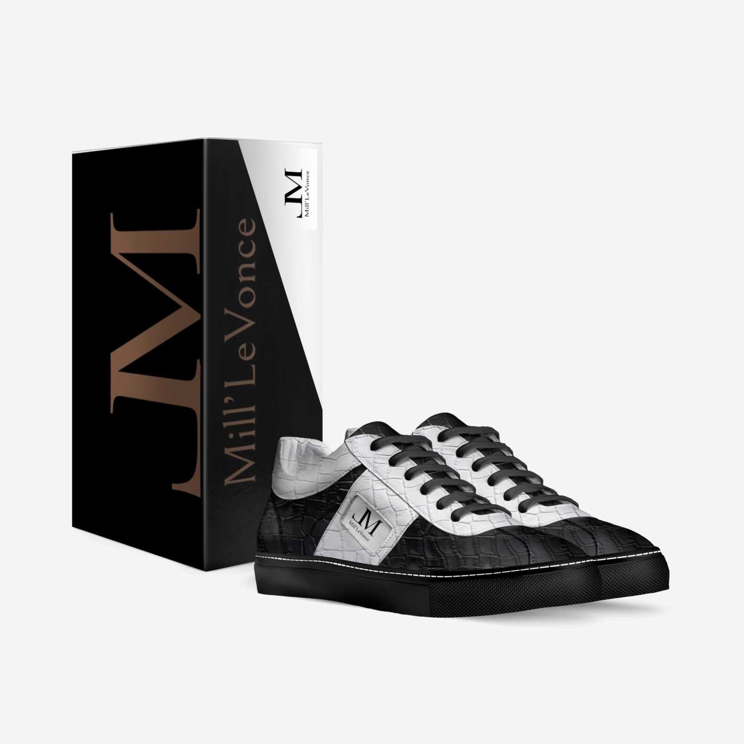 Mill'levonce  custom made in Italy shoes by Levonte Sanders | Box view