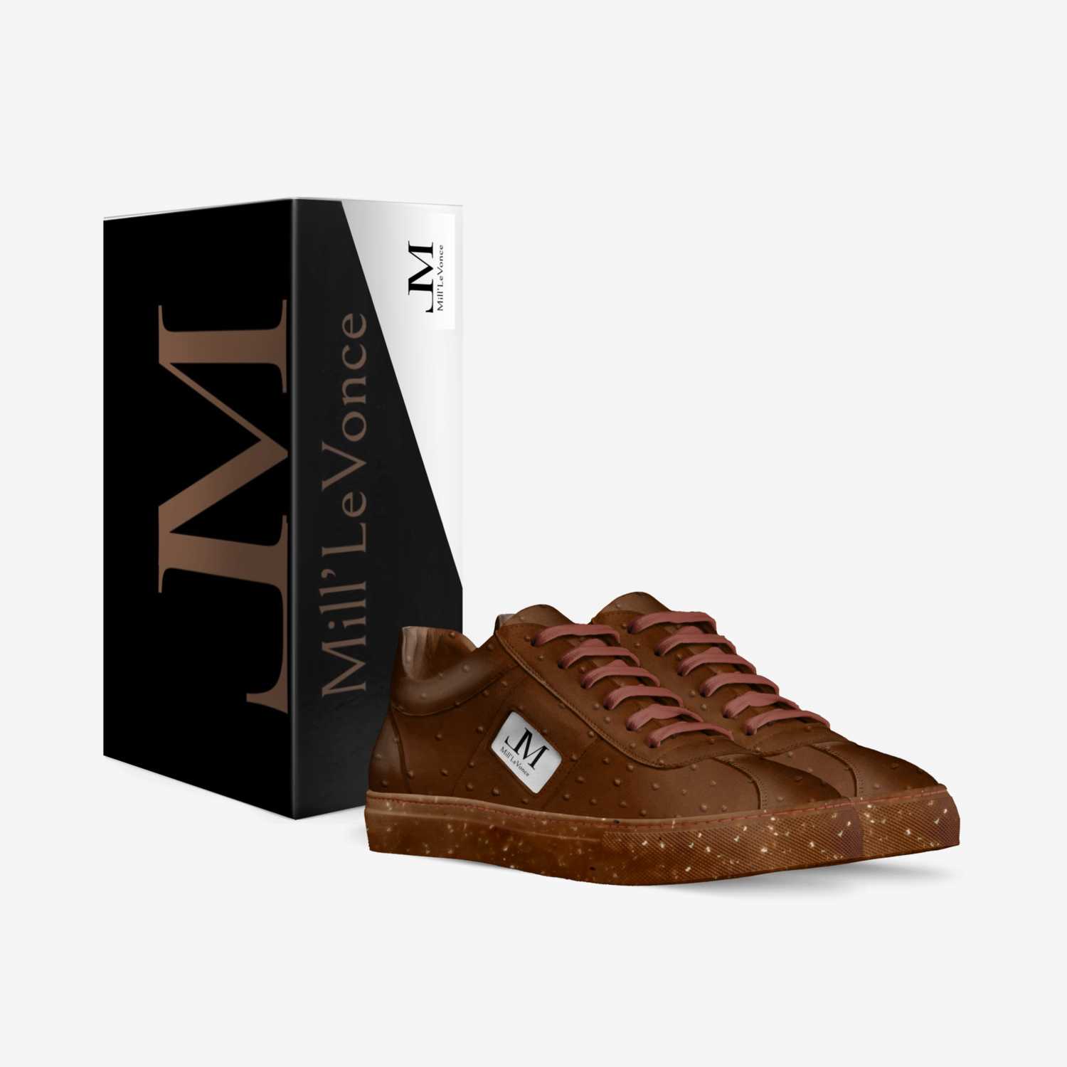 Mill'levonce custom made in Italy shoes by Levonte Sanders | Box view