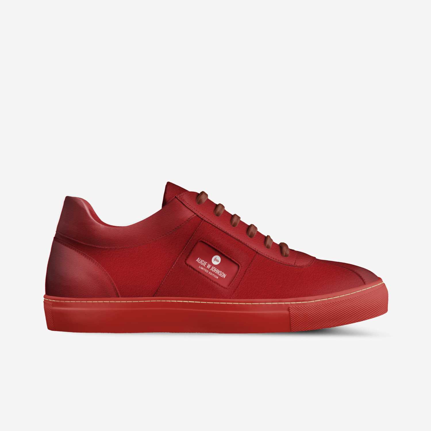 Augie W Johnson custom made in Italy shoes by Tishema Johnson Cromwell | Side view