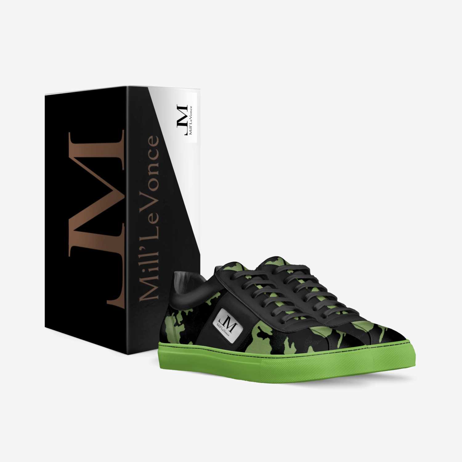 Mill'levonce  custom made in Italy shoes by Levonte Sanders | Box view