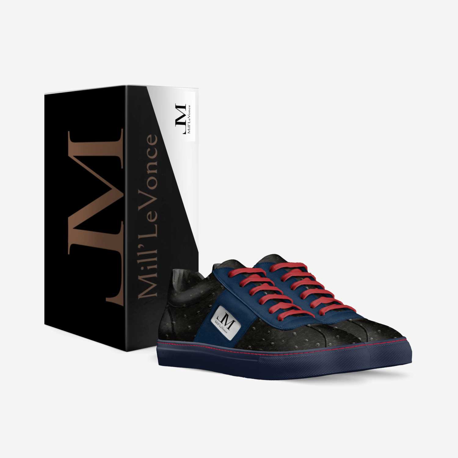 Mill'levonce  custom made in Italy shoes by Levonte Sanders | Box view