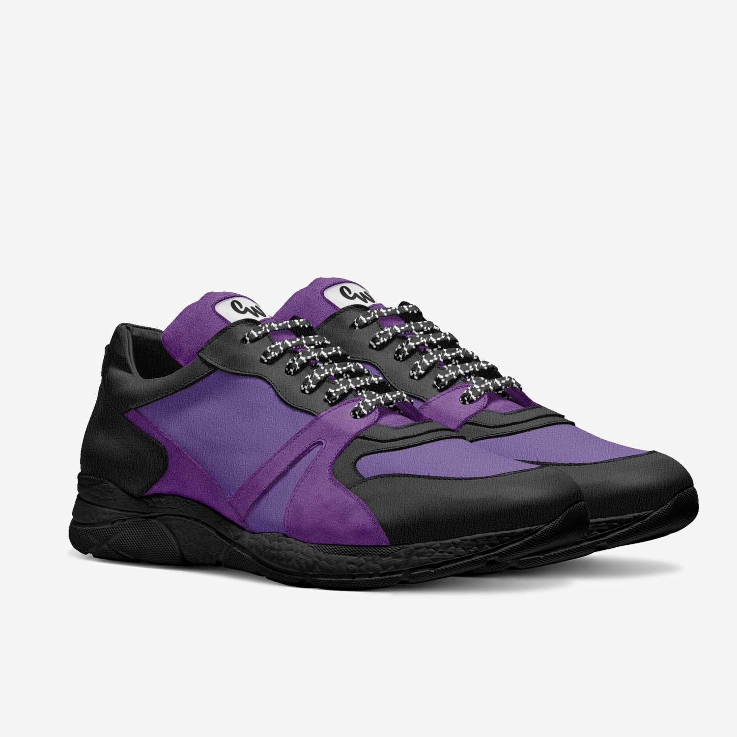 CW Grape Twist custom made in Italy shoes by Terrence Ford | Double view