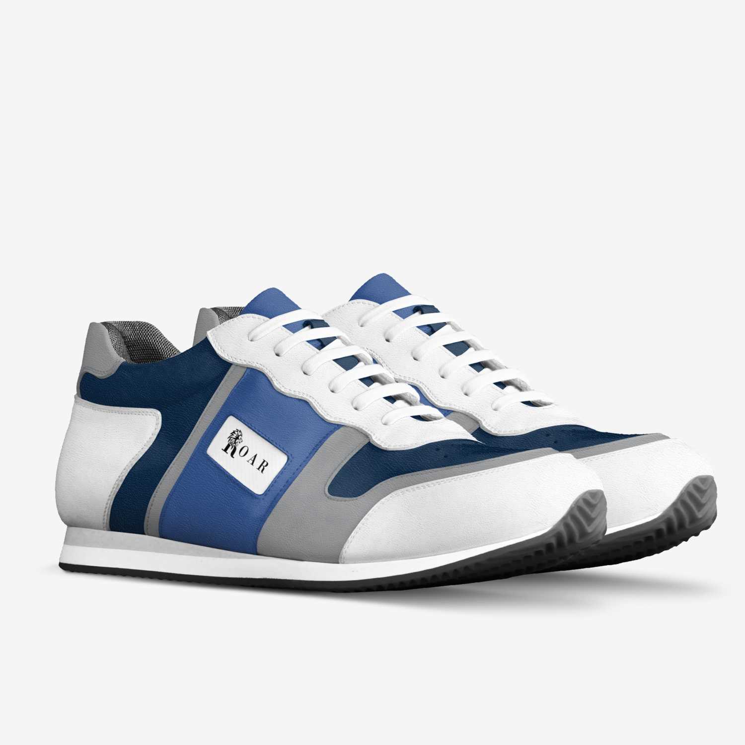 Paw Prints custom made in Italy shoes by Jezrael Hood | Double view