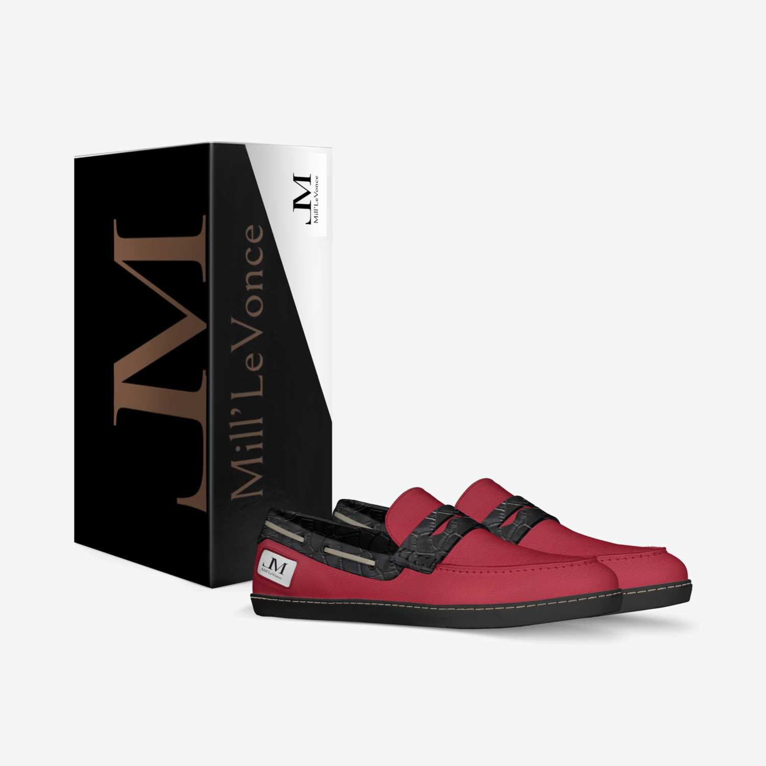 Mill'levonce  custom made in Italy shoes by Levonte Sanders | Box view