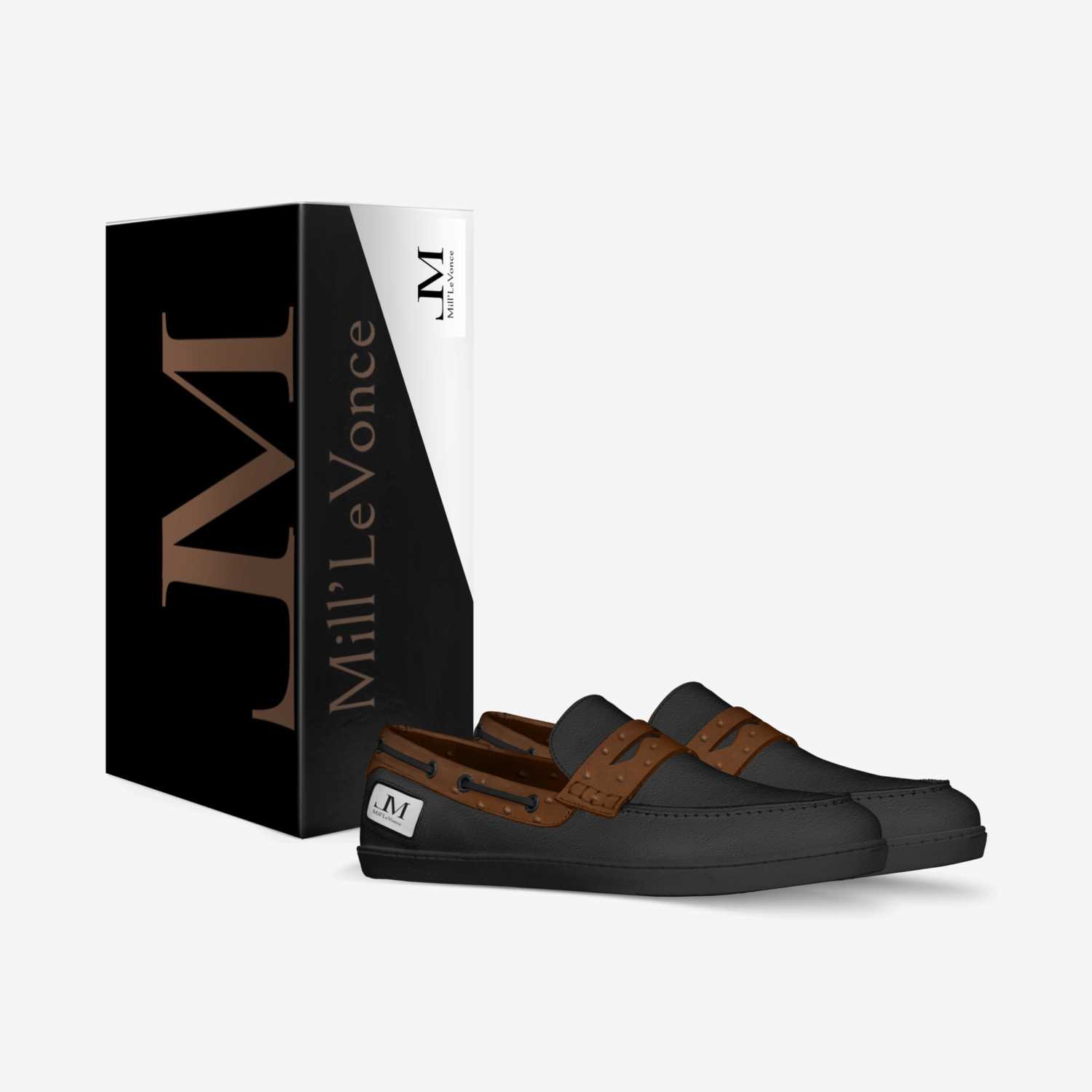 Mill'levonce  custom made in Italy shoes by Levonte Sanders | Box view