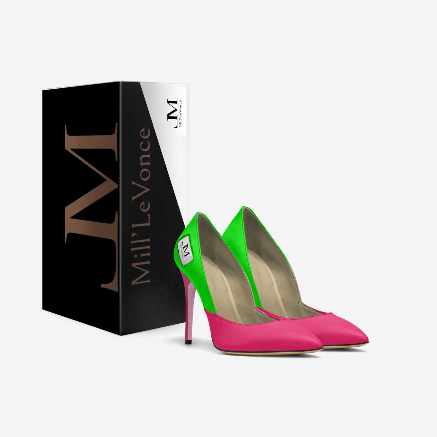 Mill'levonce  custom made in Italy shoes by Levonte Sanders | Box view