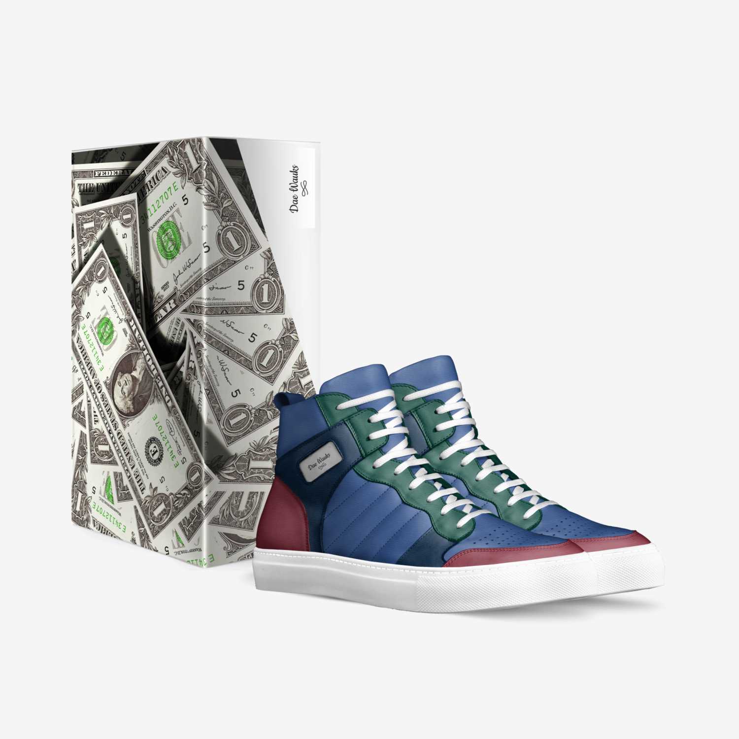 Dae Wauks  custom made in Italy shoes by Diana Joe | Box view