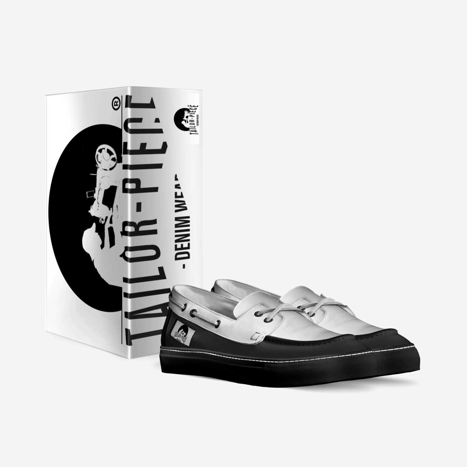 TAILOR-PIECE Sneak custom made in Italy shoes by Masixole Ngoma | Box view