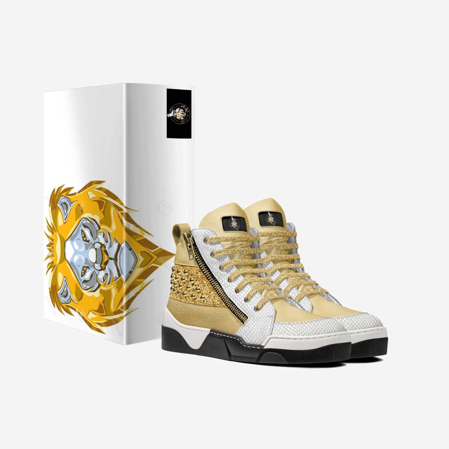 GoldDon's custom made in Italy shoes by Ultra Mega | Box view