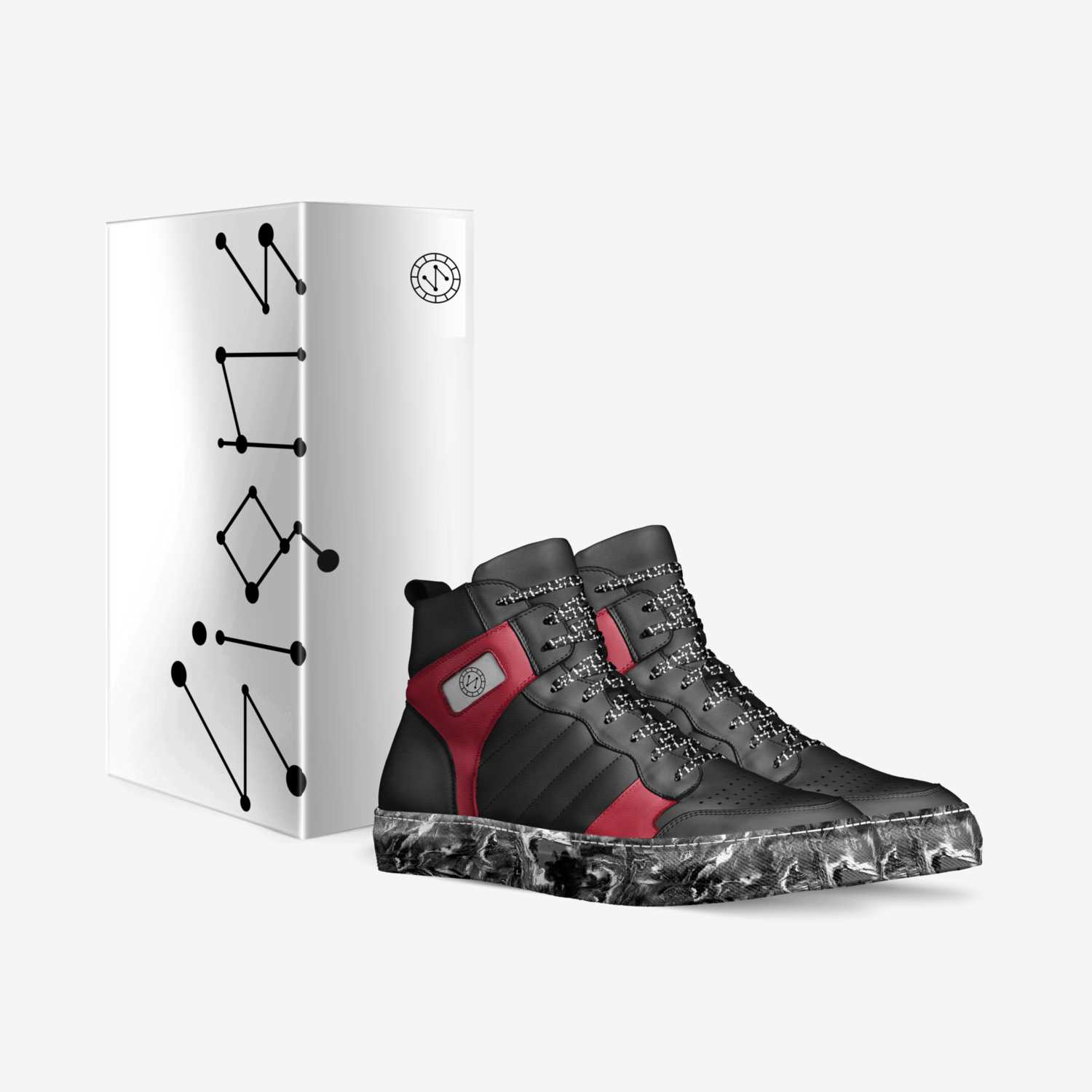 Signs "Scorpio" custom made in Italy shoes by Thomas Madden | Box view