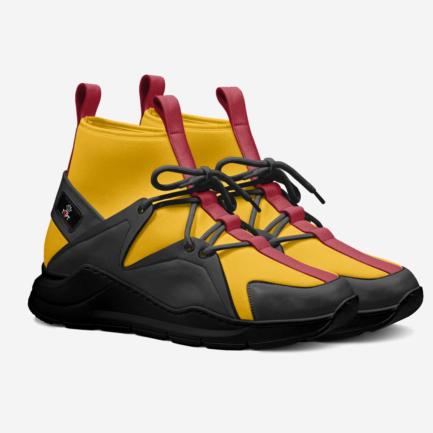 Kung Fu 808 custom made in Italy shoes by Dorian Hall | Double view