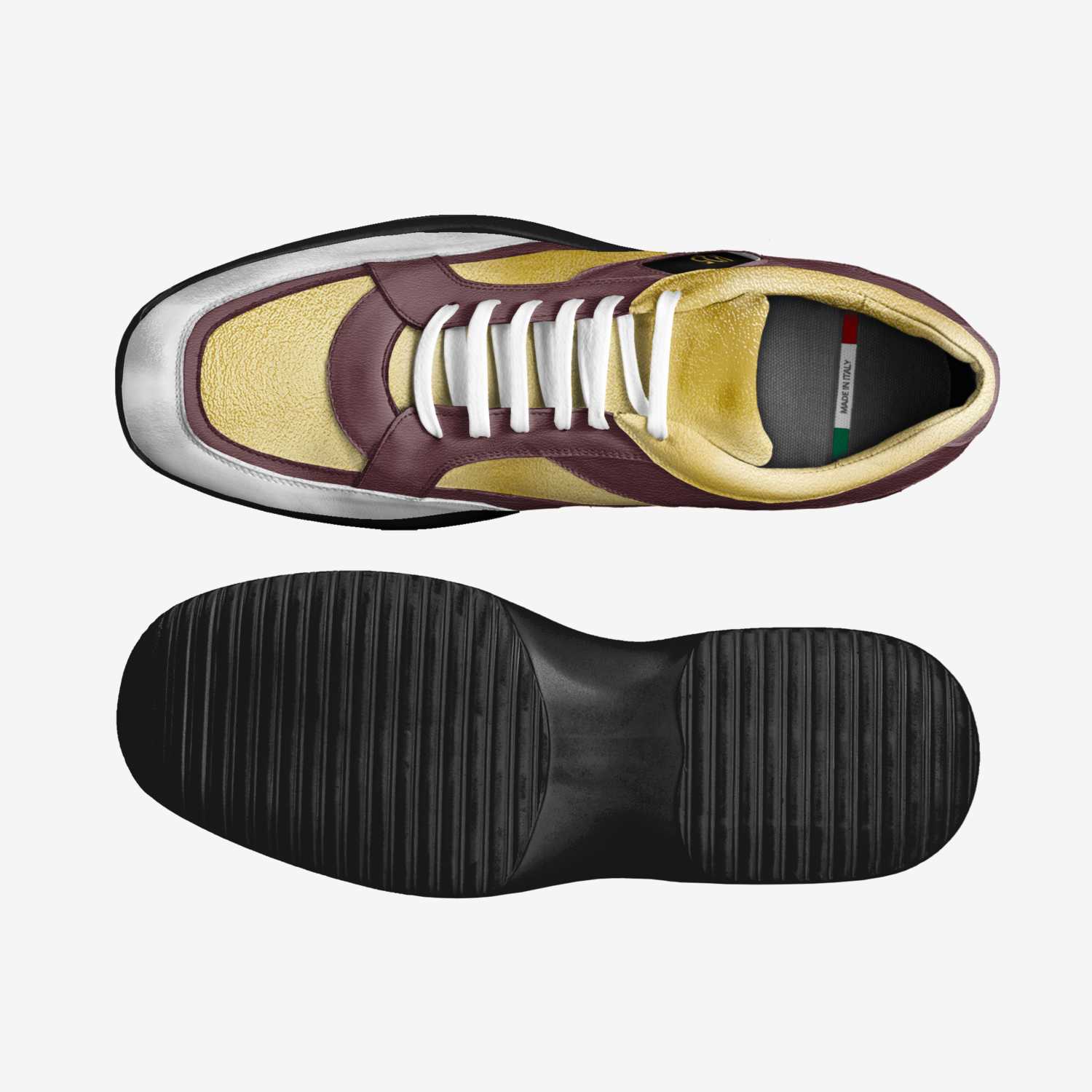 K25 Ultras custom made in Italy shoes by Kyle Thompson | Top view