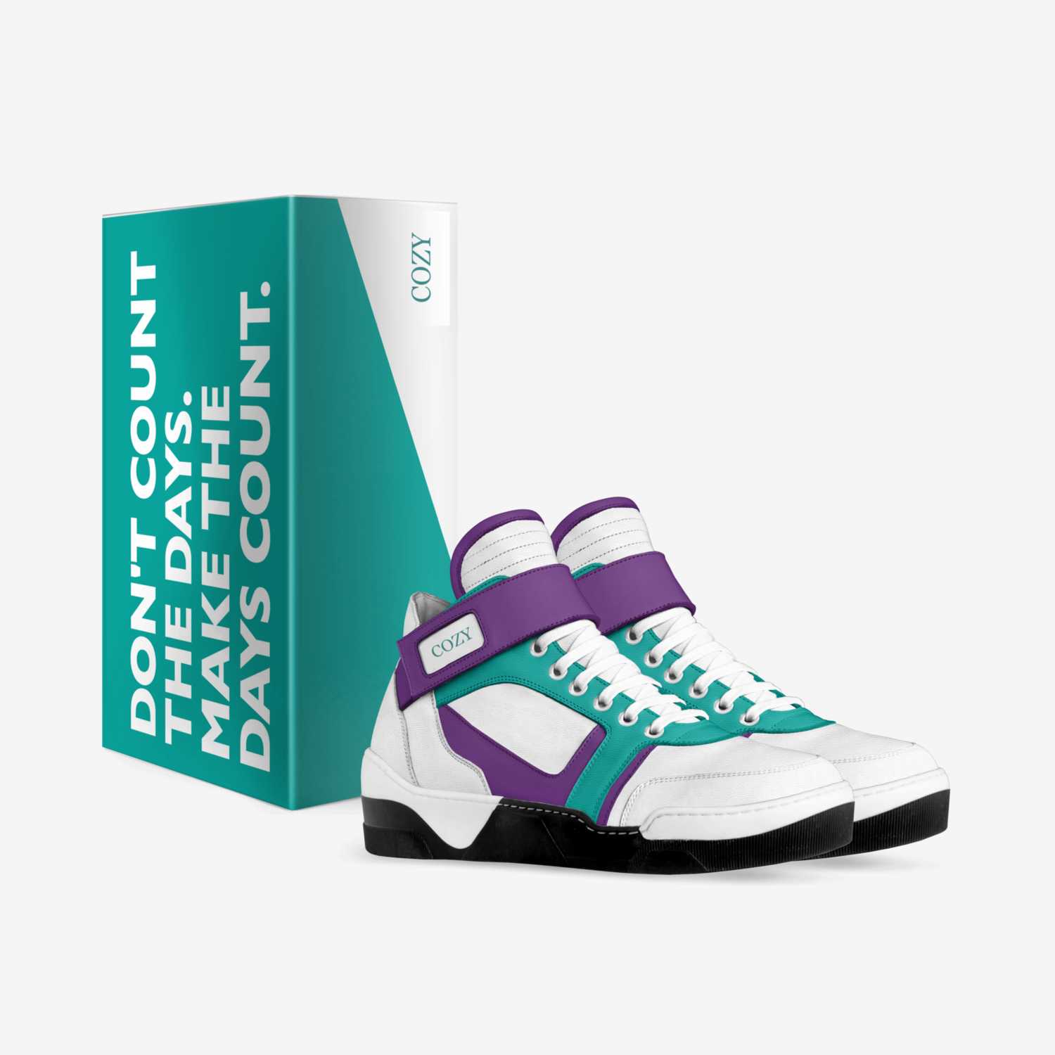 COZY KICKS WHPTG custom made in Italy shoes by Cozy | Box view