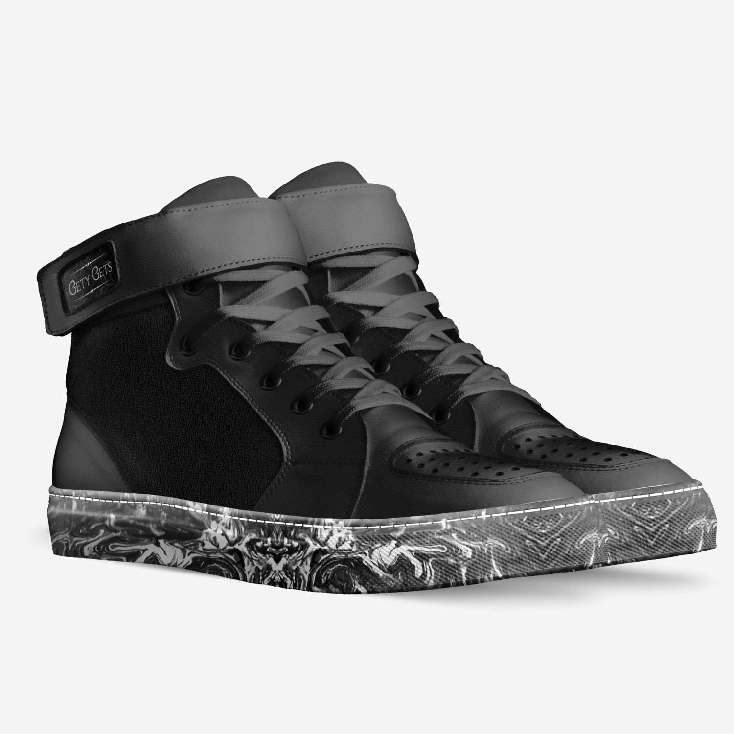 GetyGets_agency custom made in Italy shoes by Agency Aliveshoes | Double view