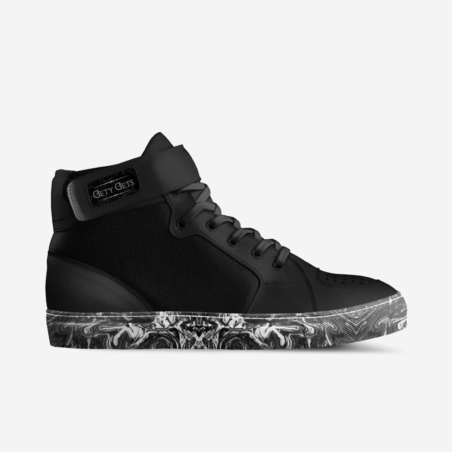GetyGets_agency custom made in Italy shoes by Agency Aliveshoes | Side view