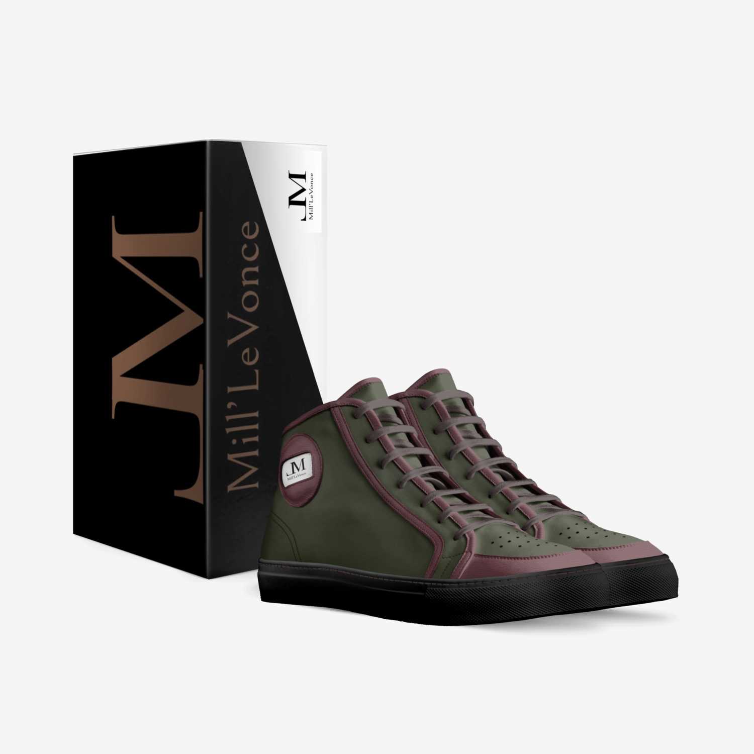Mill'levonce  custom made in Italy shoes by Levonte Sanders | Box view
