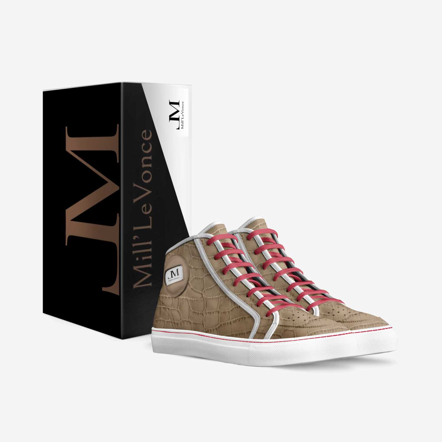 Mill'levonce  custom made in Italy shoes by Levonte Sanders | Box view