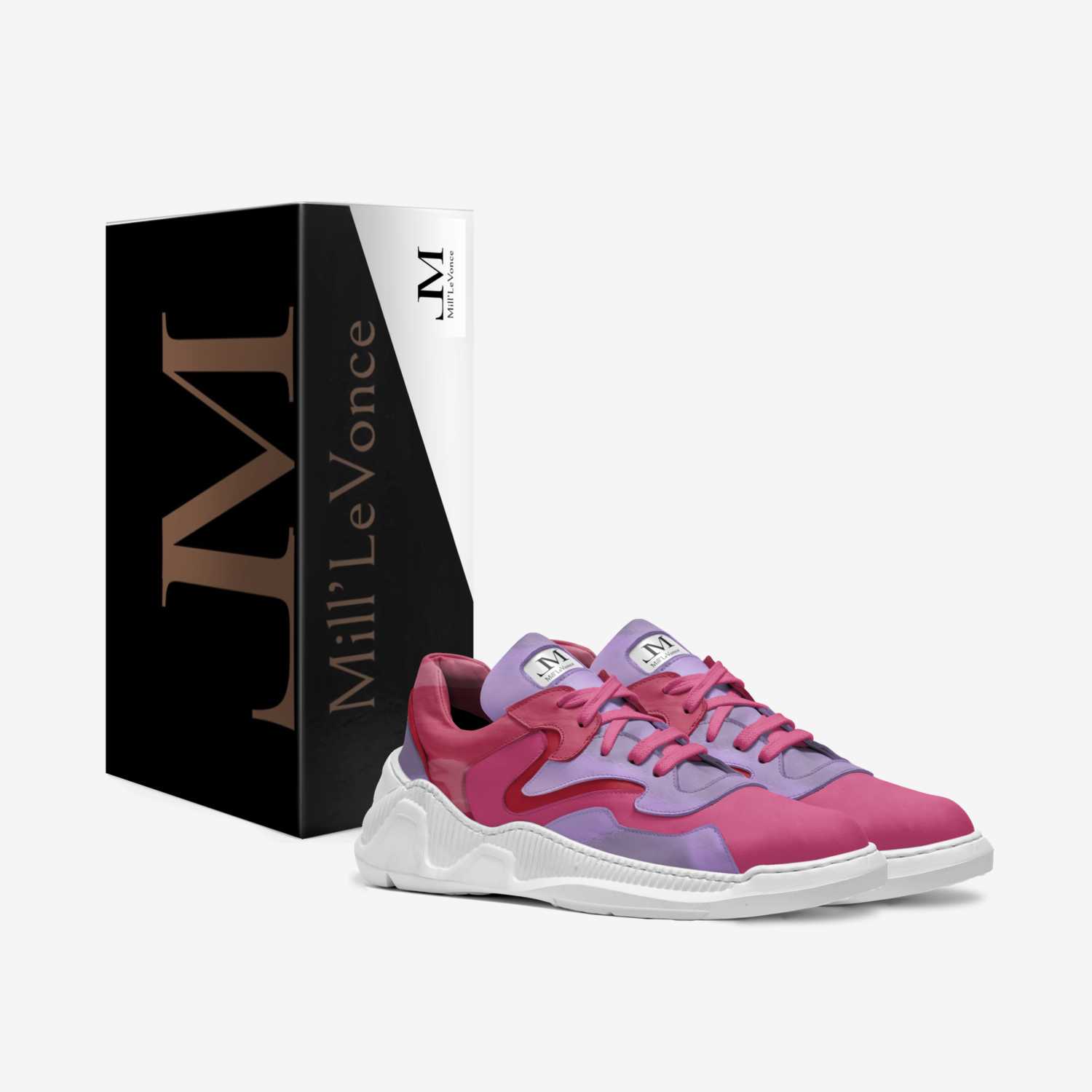 Mill'levonce custom made in Italy shoes by Levonte Sanders | Box view
