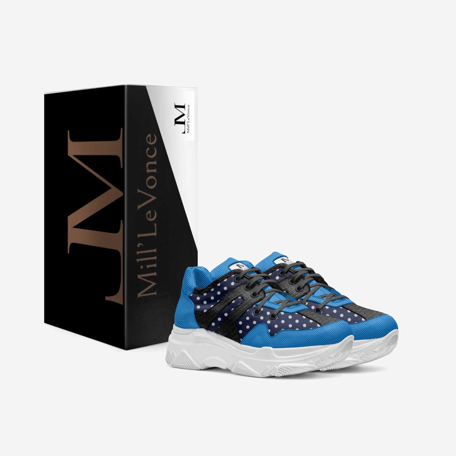 Mill'levonce custom made in Italy shoes by Levonte Sanders | Box view