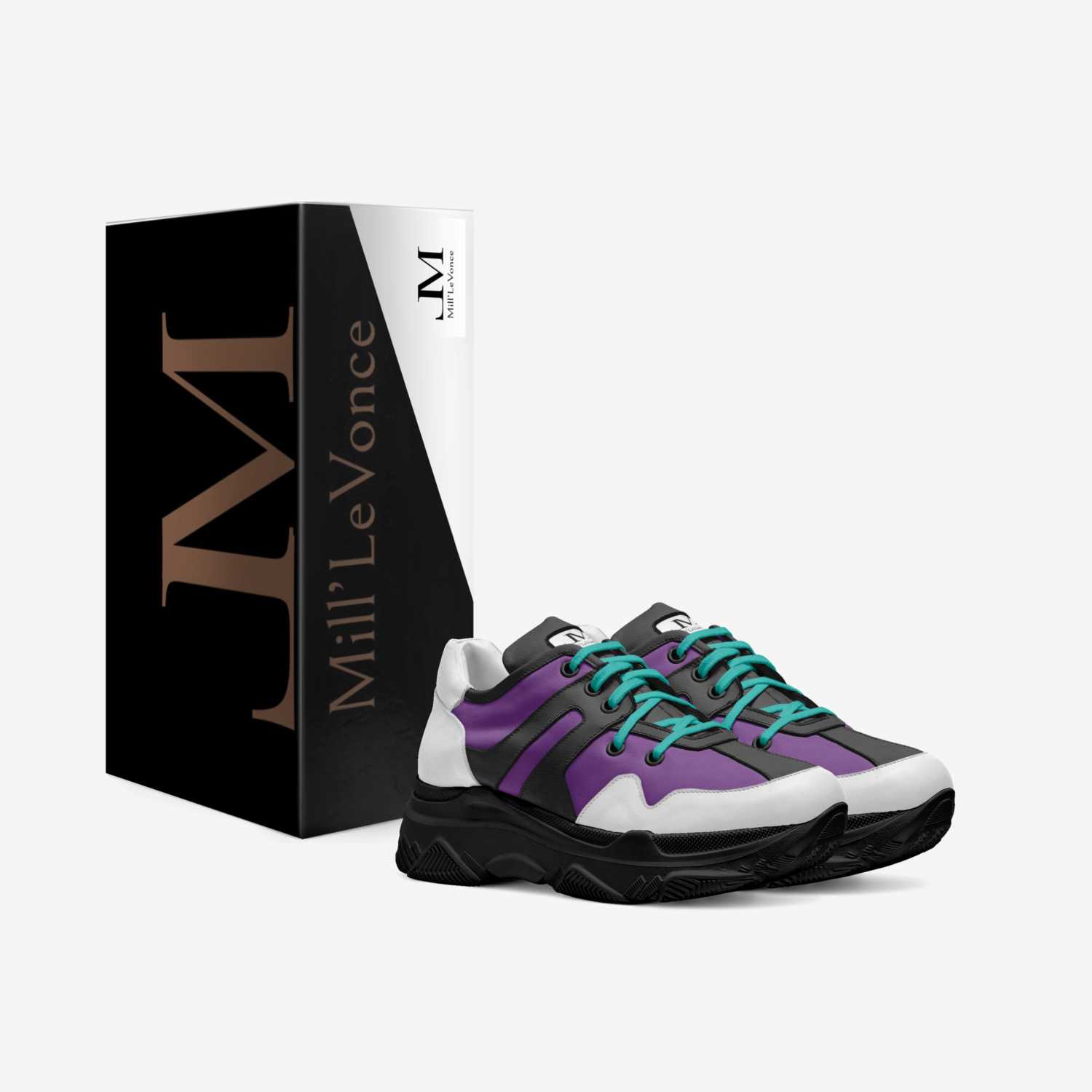 Mill'levonce custom made in Italy shoes by Levonte Sanders | Box view