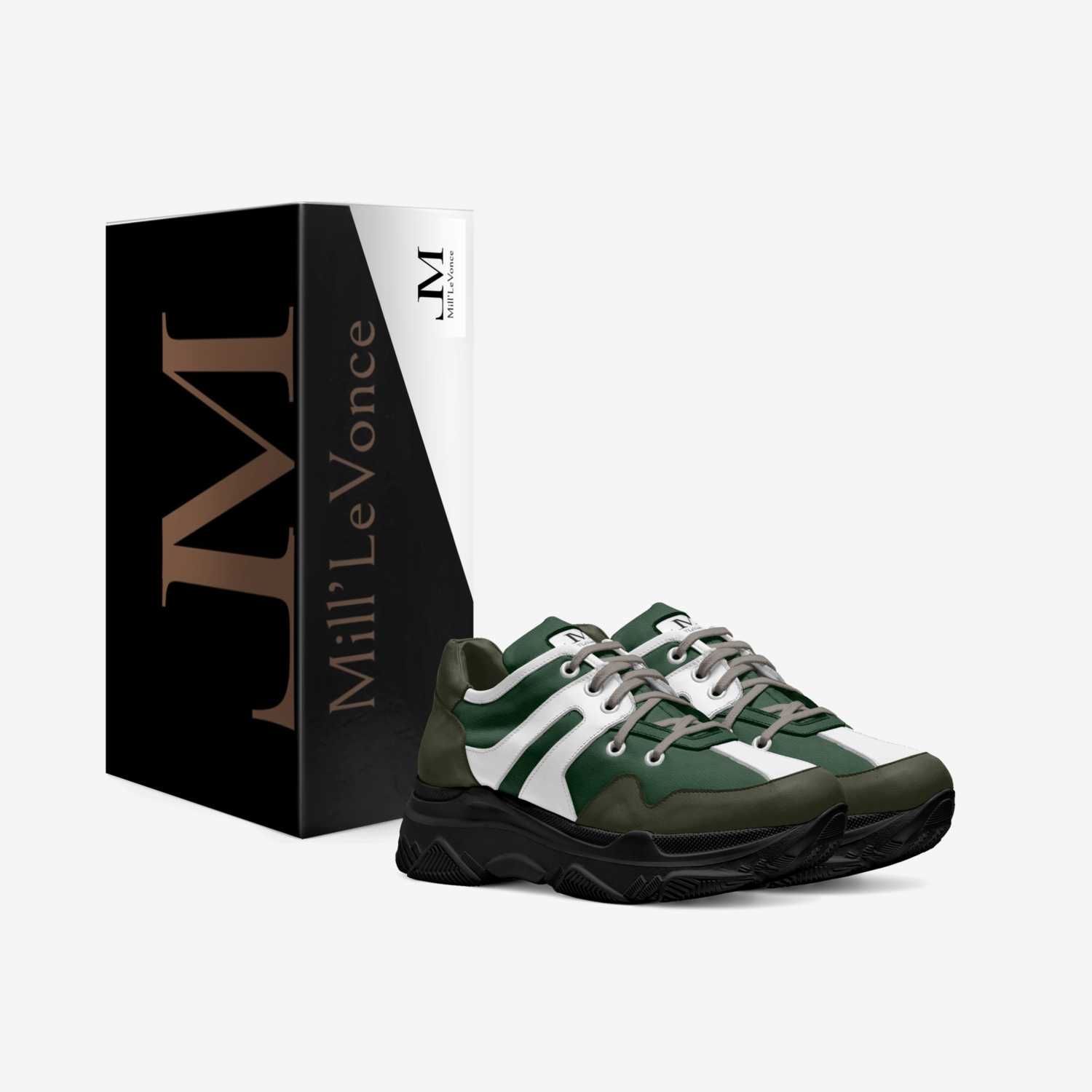 Mill'levonce custom made in Italy shoes by Levonte Sanders | Box view