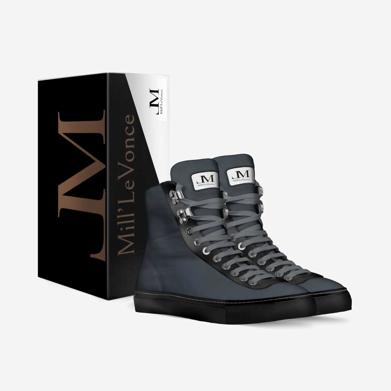 Mill'levonce custom made in Italy shoes by Levonte Sanders | Box view