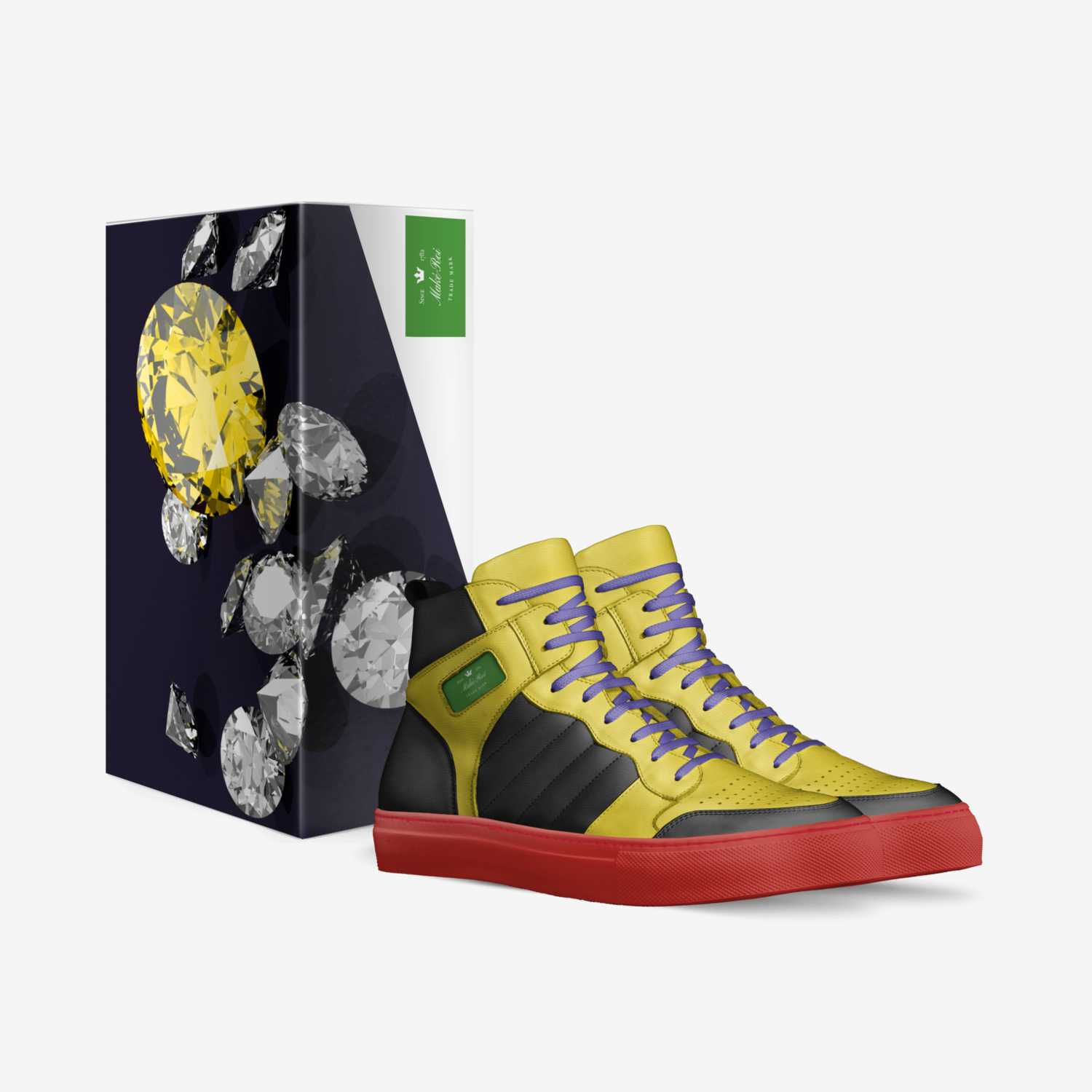 Maké-Roi custom made in Italy shoes by Tumelo Lerato Makoko | Box view
