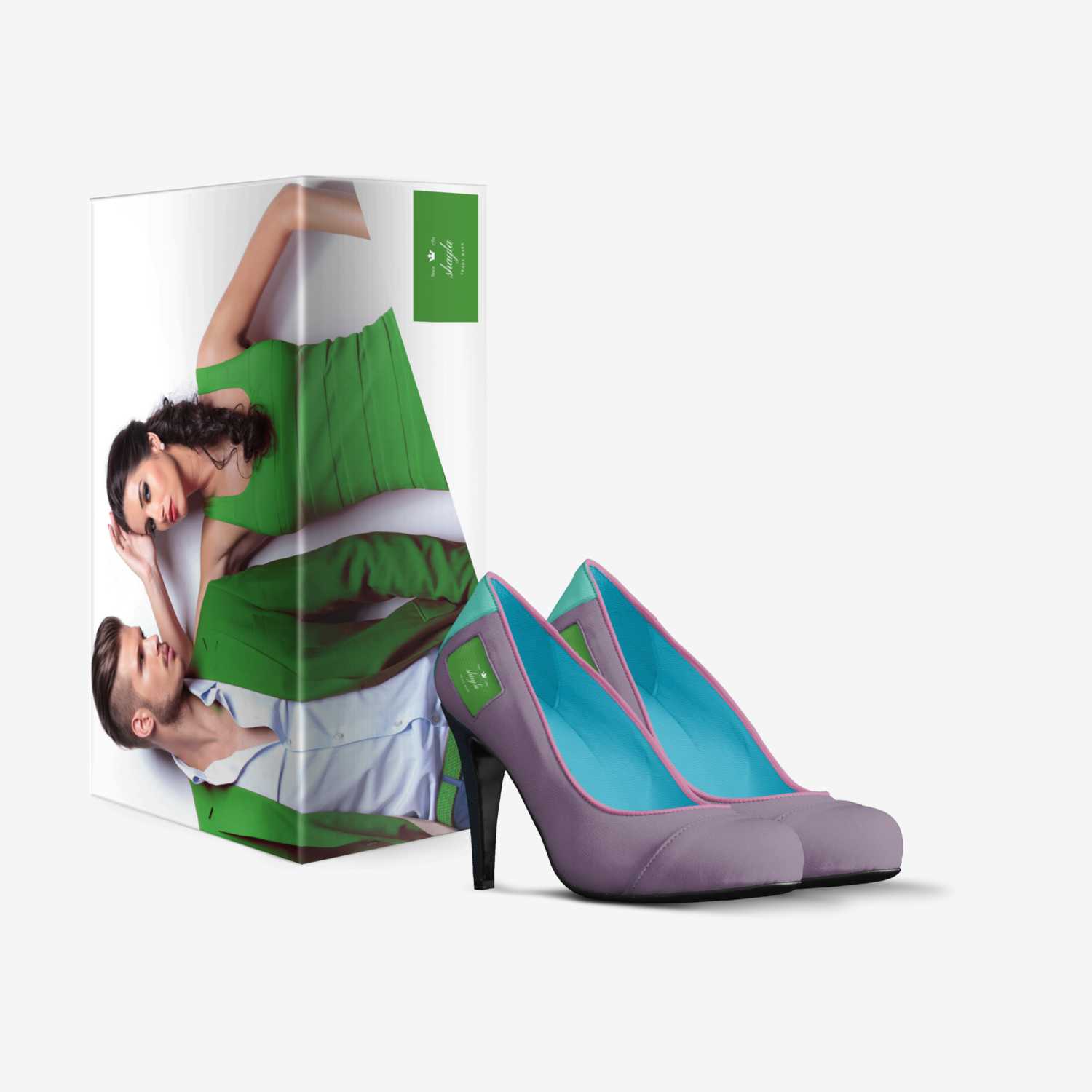 shayla custom made in Italy shoes by Jashayla Underwood | Box view