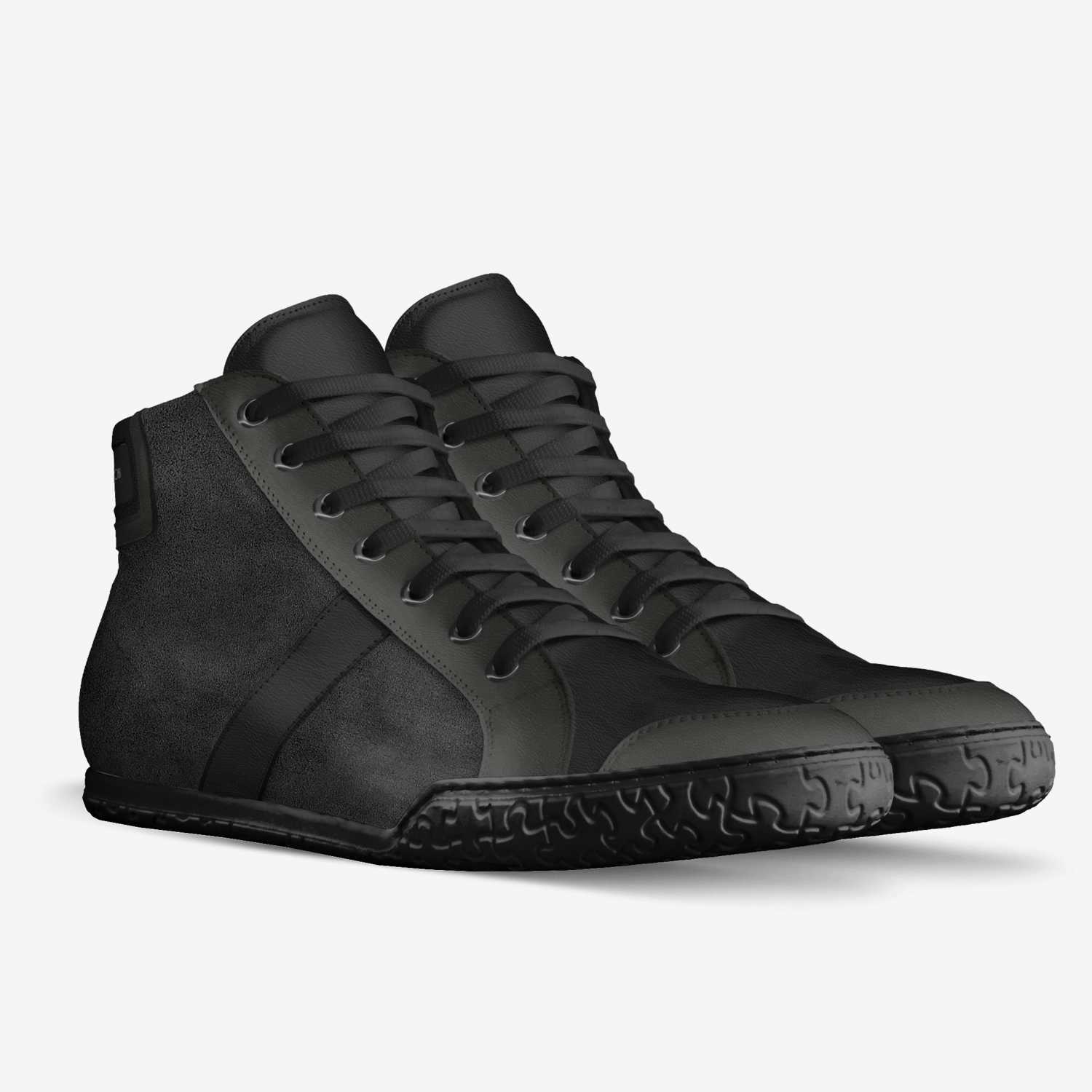 shinobi custom made in Italy shoes by Flaukowski | Double view