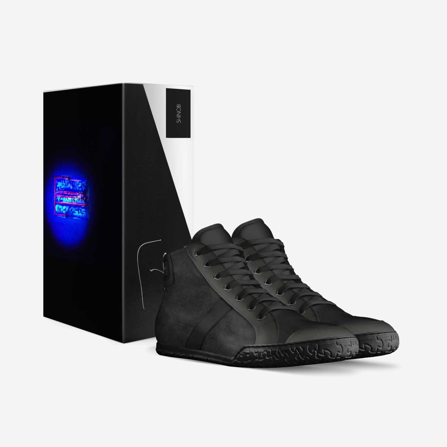 shinobi custom made in Italy shoes by Flaukowski | Box view