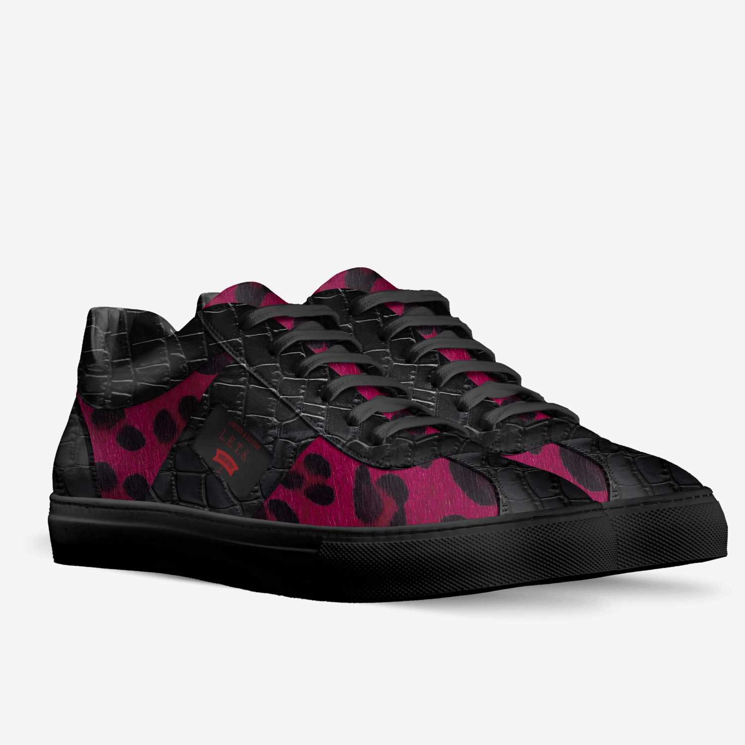 L. E. T. S.  custom made in Italy shoes by Johnny Mitchell | Double view