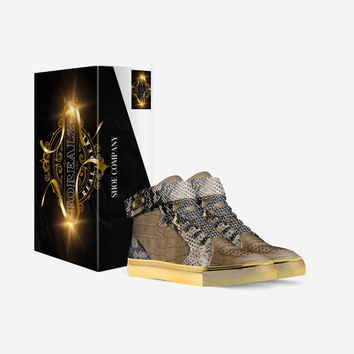 FoRealZ! Shoe Co. custom made in Italy shoes by David Bartholet | Box view