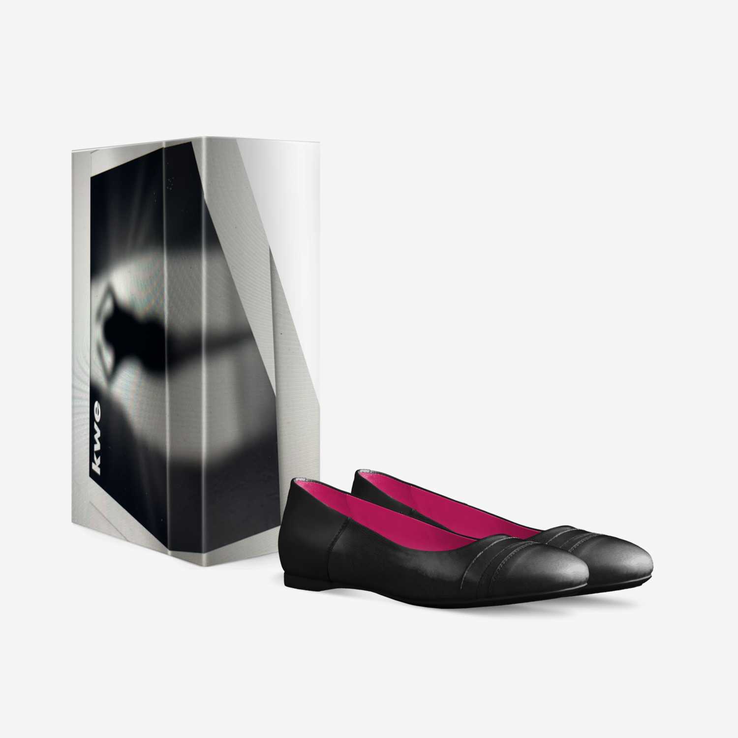 kwe 2 custom made in Italy shoes by Rhonda Head | Box view