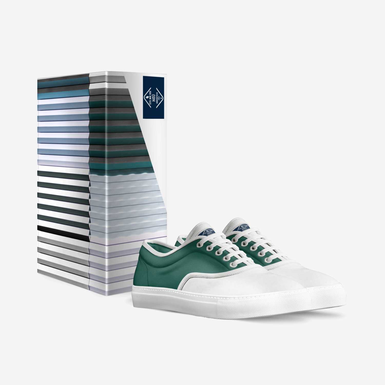 Néü custom made in Italy shoes by Jennifer Buntu | Box view