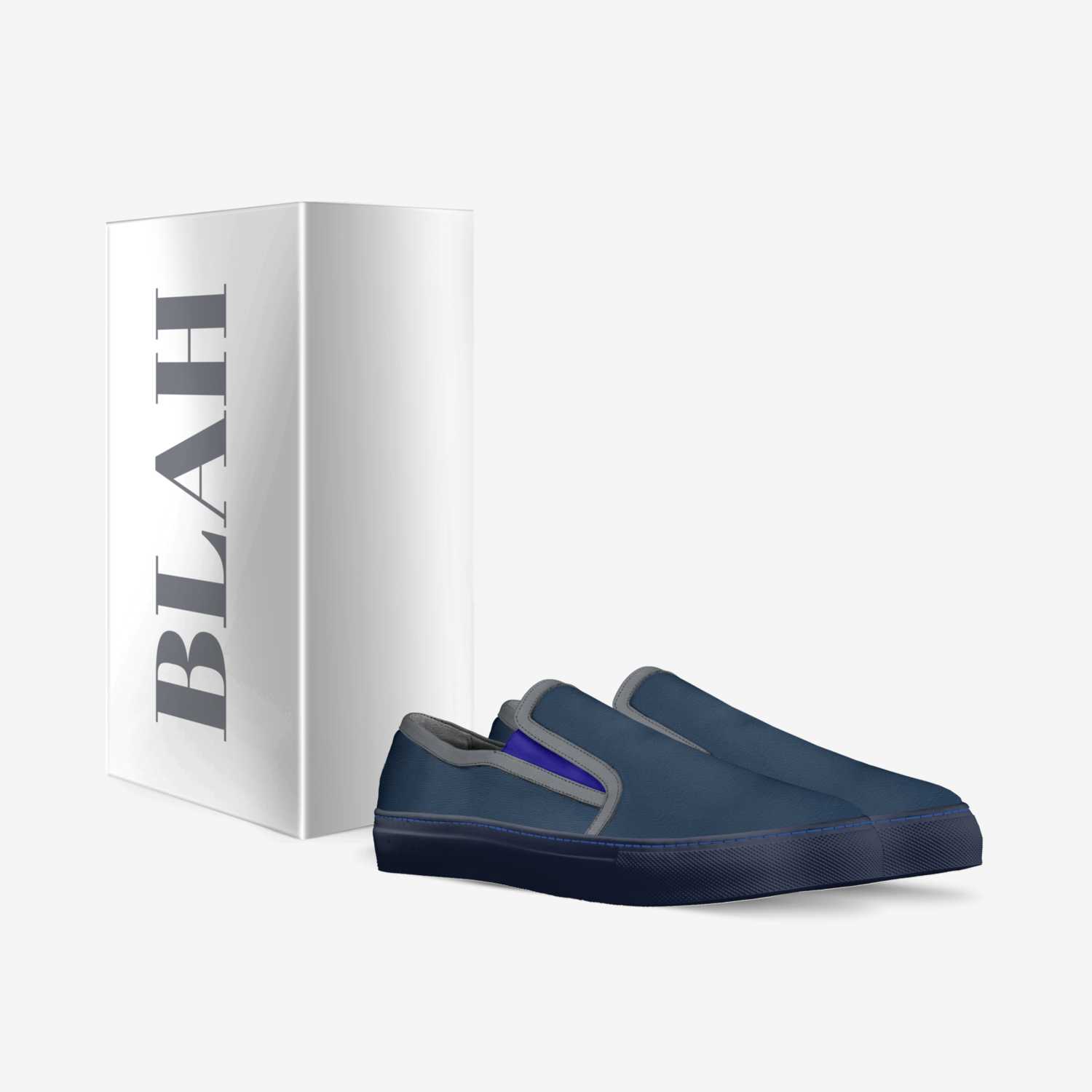 blah custom made in Italy shoes by Demetrius Harrington | Box view