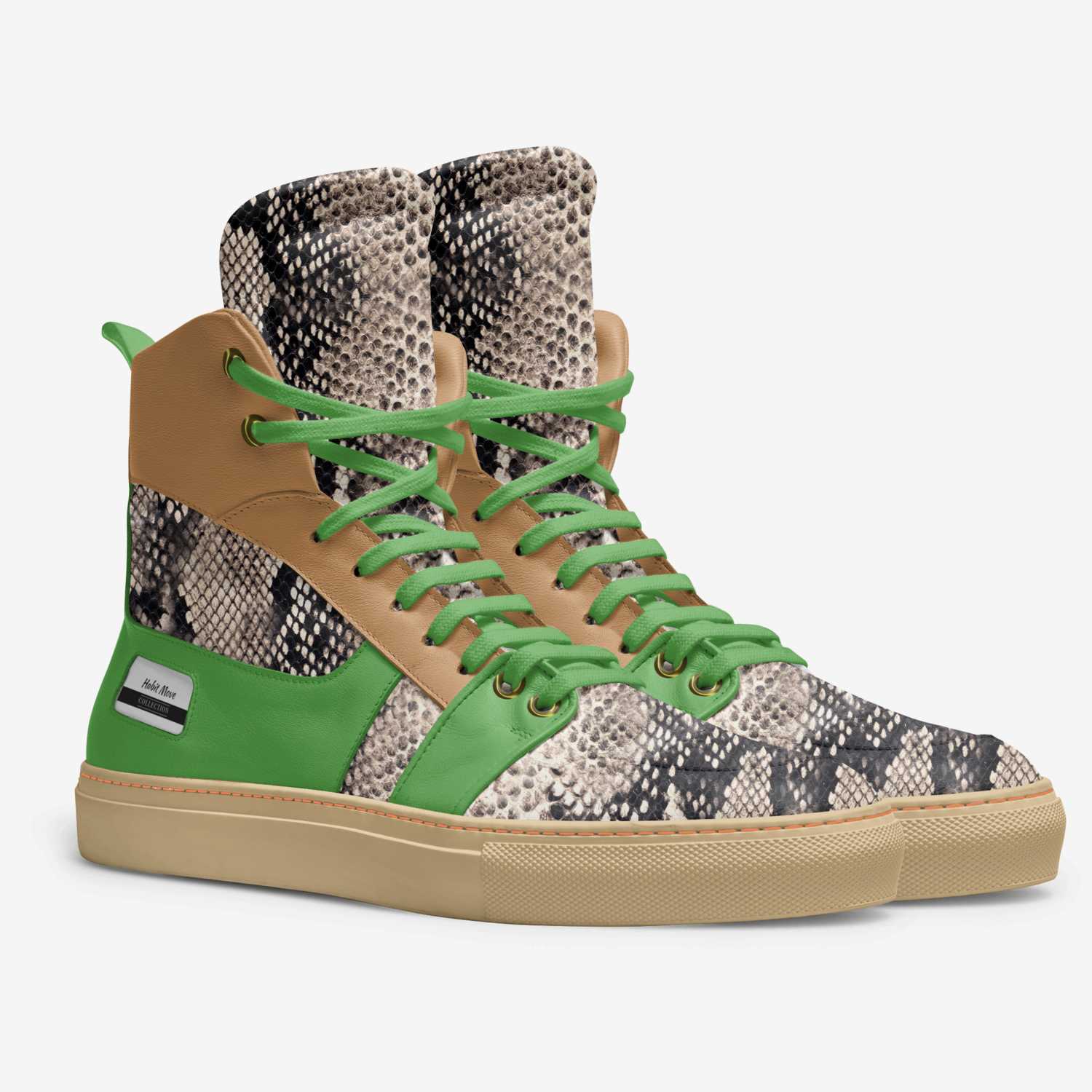 Habit Move custom made in Italy shoes by Primus Baron Tirakan | Double view