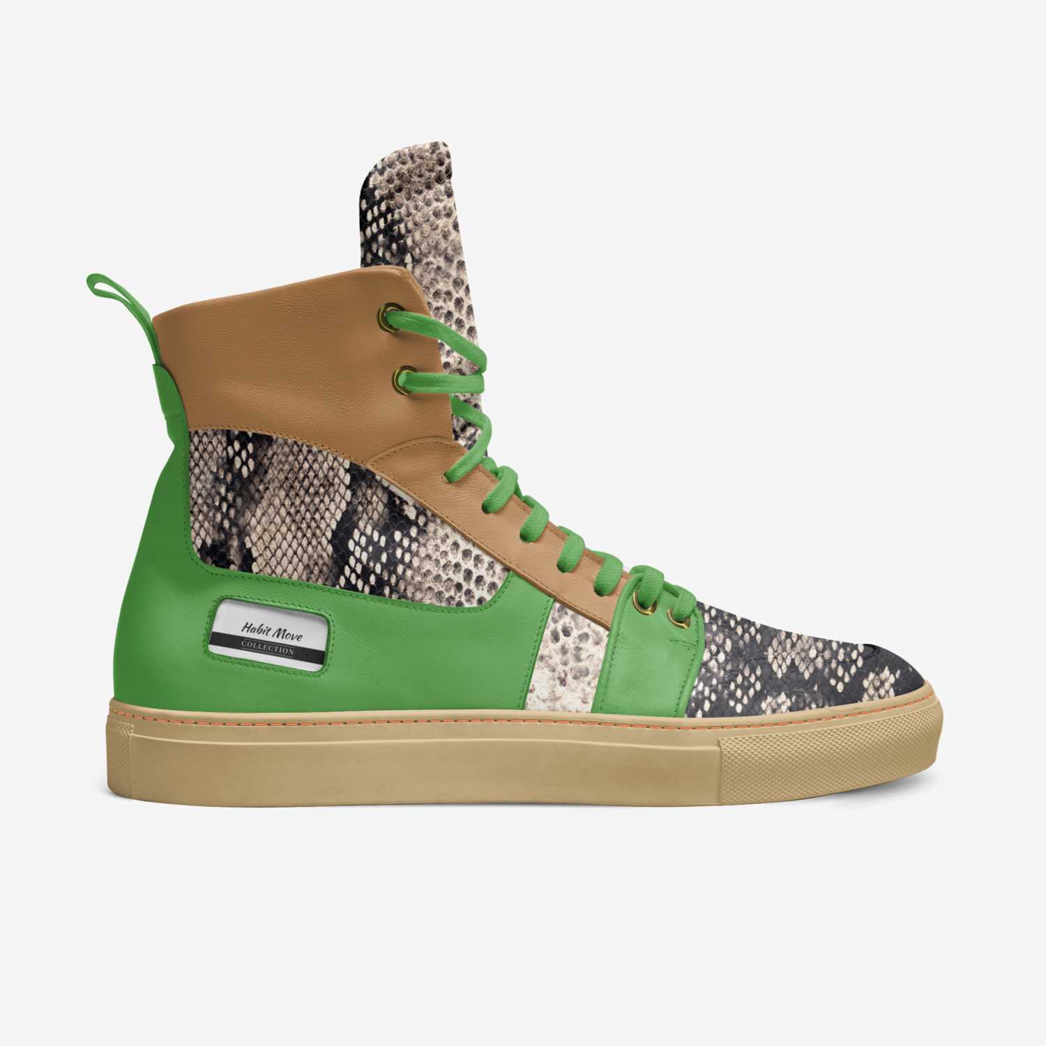 Habit Move custom made in Italy shoes by Primus Baron Tirakan | Side view