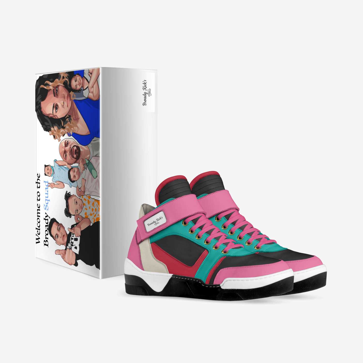 Broady Kick's  custom made in Italy shoes by Sharday Broady | Box view