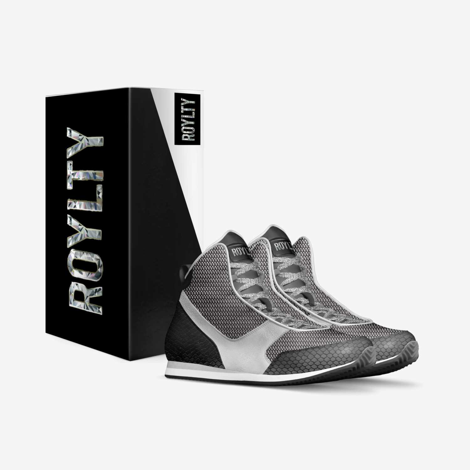 Royal Flush Gang ♤ custom made in Italy shoes by Parris Gardner | Box view