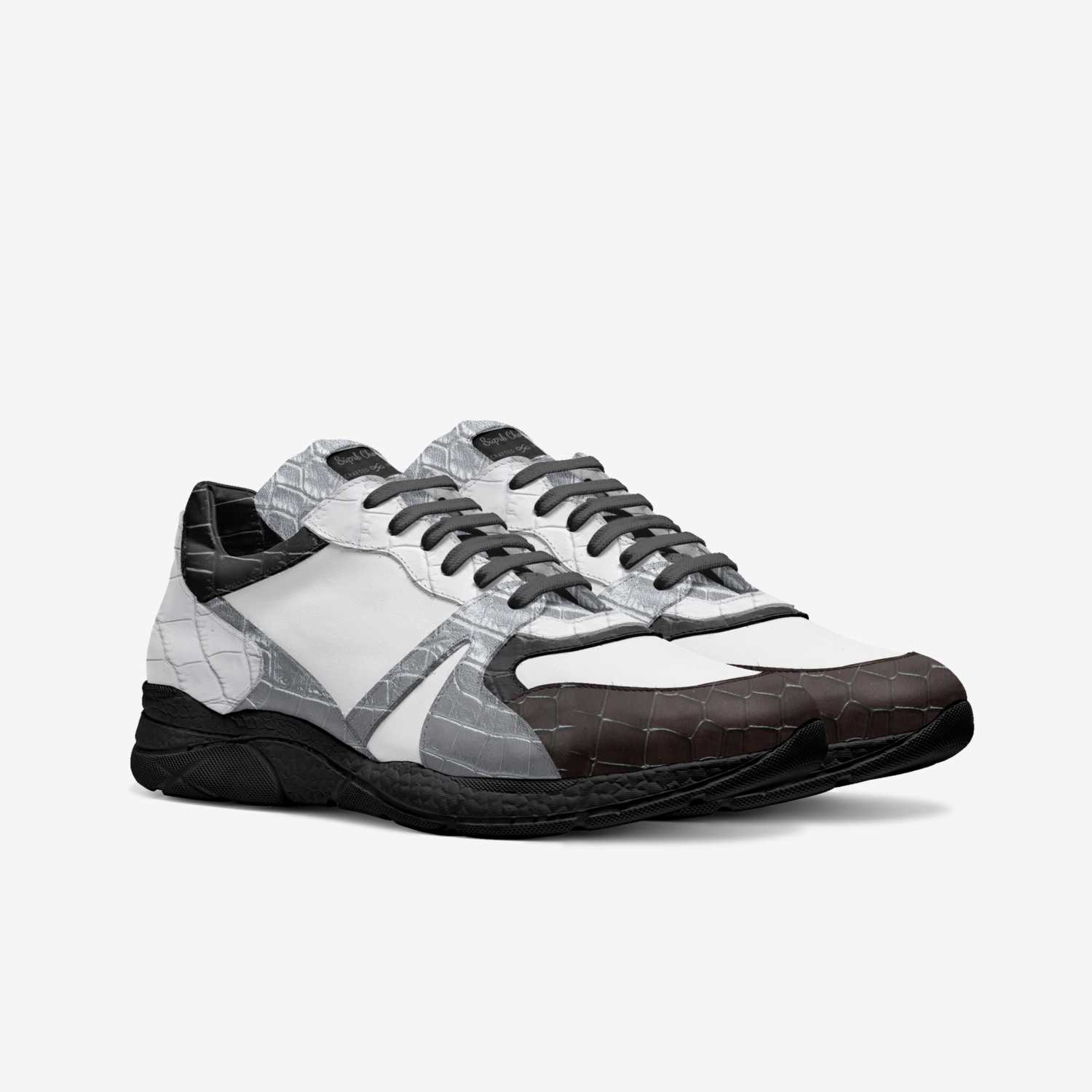 Sūprb Choyce  custom made in Italy shoes by Omari Choyce | Double view