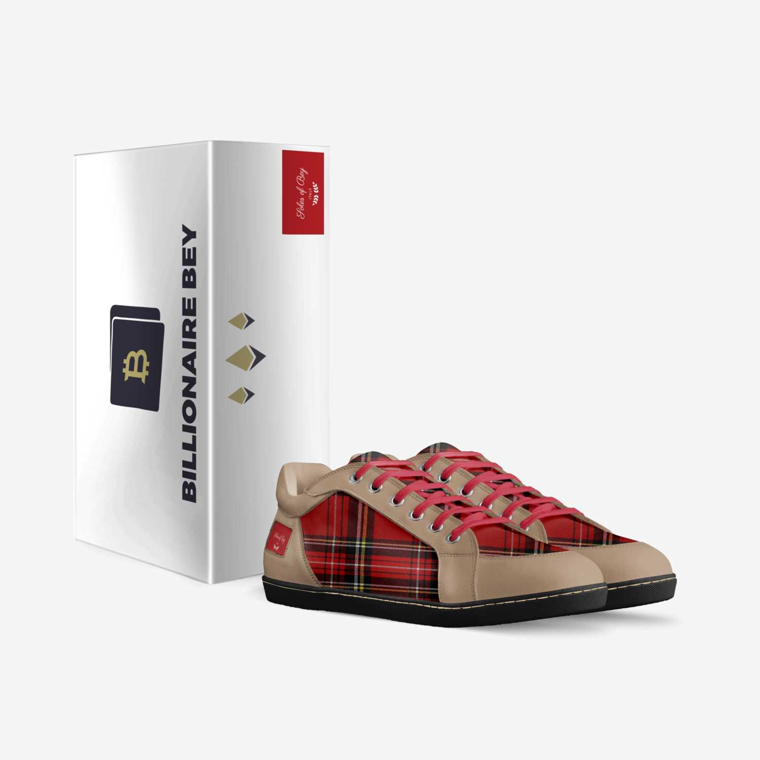 Soles of Bey custom made in Italy shoes by Quiame Bey | Box view