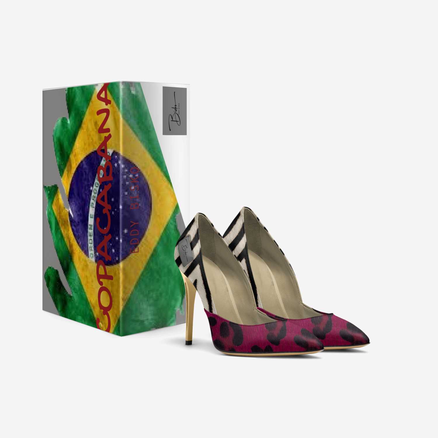 COPACABANA custom made in Italy shoes by Eddy Gérard Biscaut | Box view